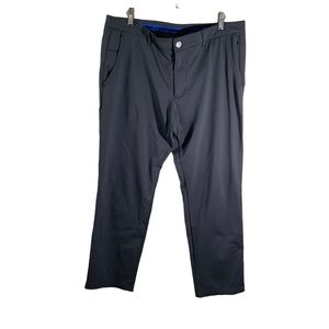 Twillory Tailored Fit Performance Stretch Grey Dressed Pants